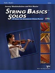 String Basics Solos, Book 2 Violin string method book cover